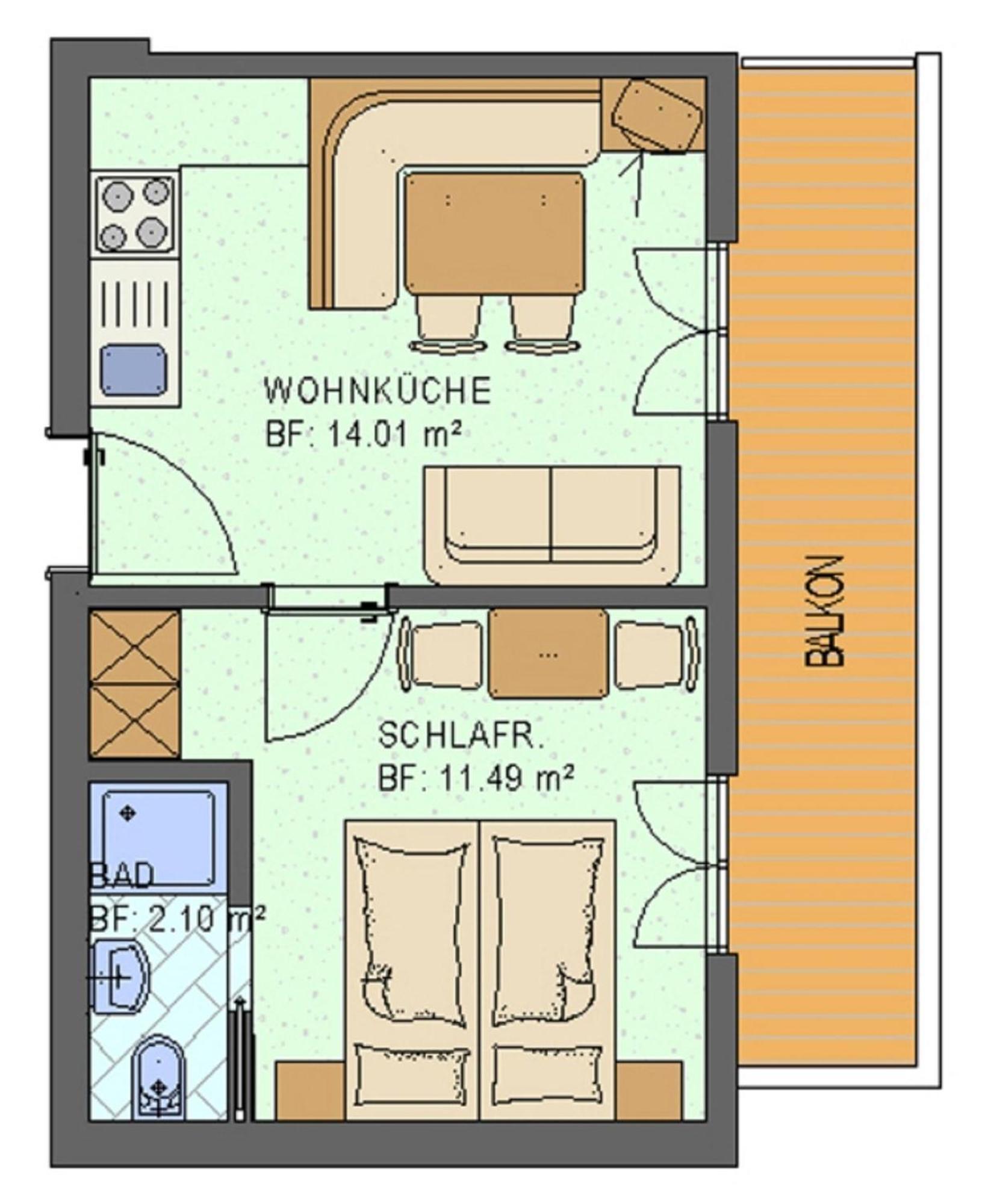 Haus Tiroler Heimat Apartamento Nauders Quarto foto